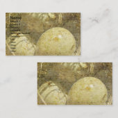 Button Quail Eggs 2 Visitenkarte (Vorne/Hinten)