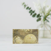 Button Quail Eggs 2 Visitenkarte (Stehend Vorderseite)