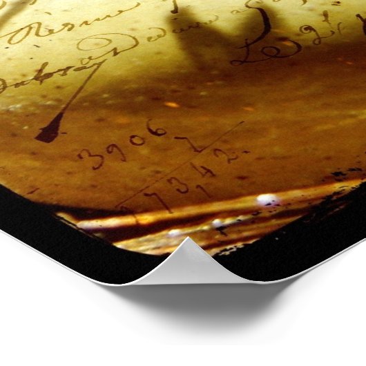 Button Quail Eggs Poster (Ecke)