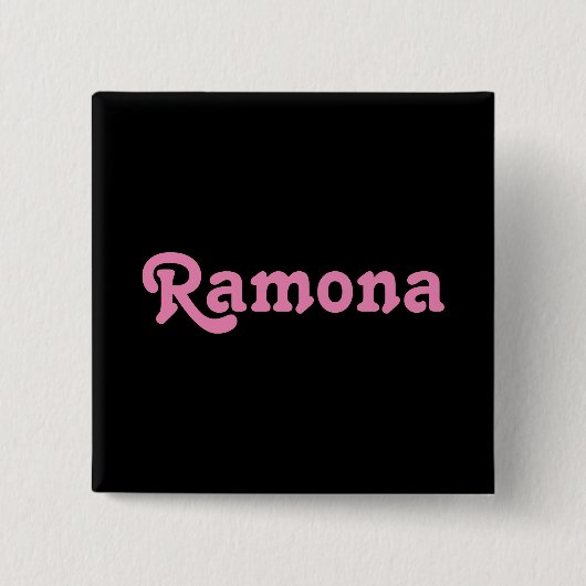 Button Ramona (Vorderseite)