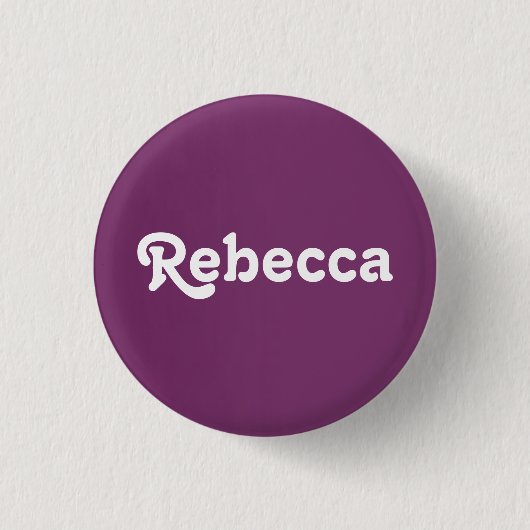 Button Rebecca (Vorderseite)