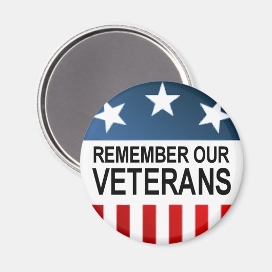 BUTTON_Remember_veterans Magnet (Vorderseite/Rückseite)