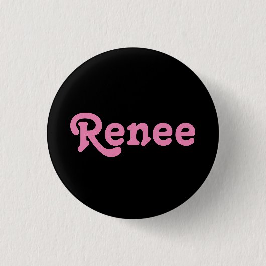 Button Renee (Vorderseite)