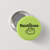 Button-Republikaner Gedreht Button (Vorne & Hinten)
