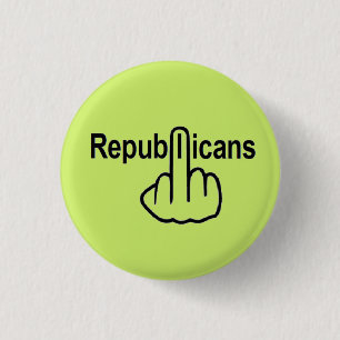 Button-Republikaner Gedreht Button