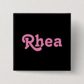 Button Rhea (Vorderseite)