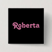 Button Roberta (Vorderseite)