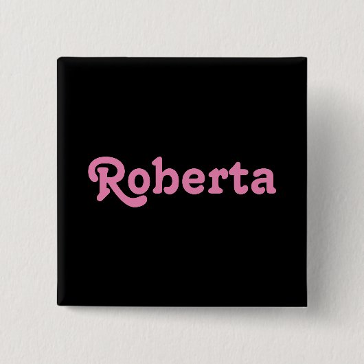 Button Roberta (Vorderseite)