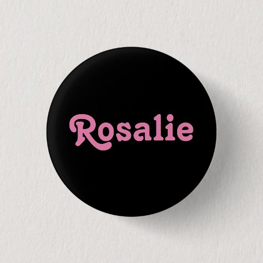 Button Rosalie (Vorderseite)