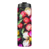 BUTTON ROSES THERMOSBECHER (Vorderseite)