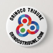 Button rounded logo black (Vorderseite)