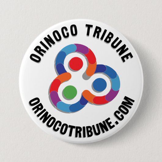 Button rounded logo black (Vorderseite)