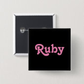 Button Ruby (Vorne & Hinten)