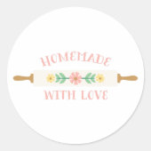 Button Runder Aufkleber (Vorderseite)