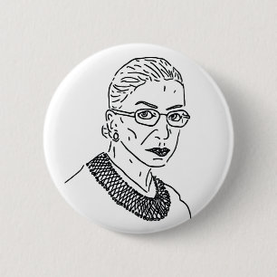 Button Ruth Bader Ginsburg RBG