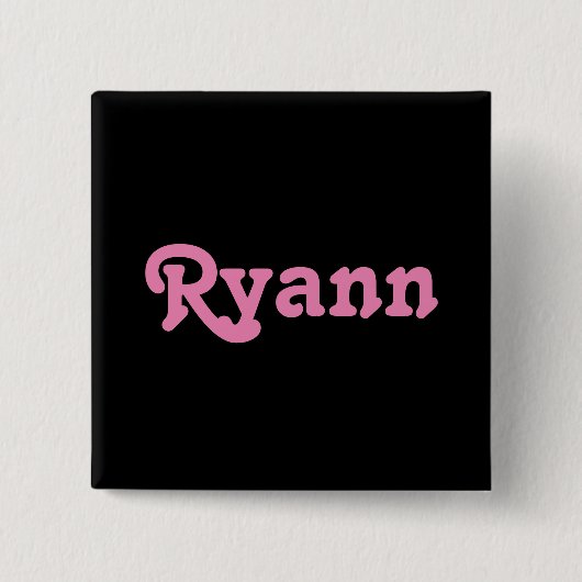 Button Ryann (Vorderseite)