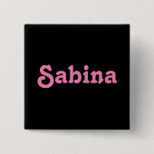 Button Sabina (Vorderseite)