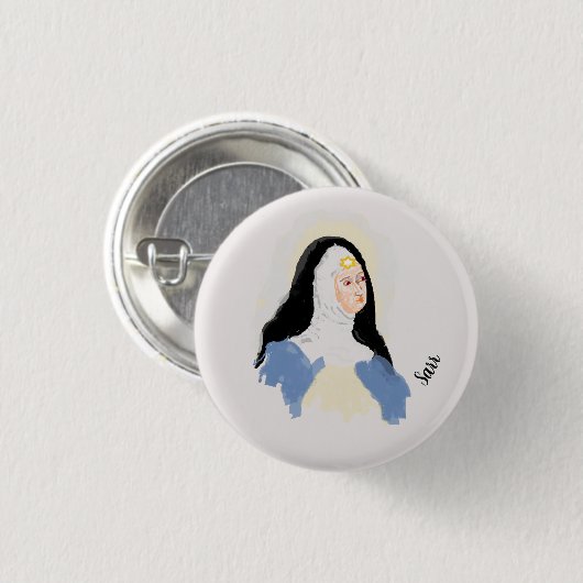 Button: Saint Beatrice Button (Vorne & Hinten)