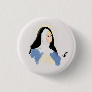 Button: Saint Beatrice Button