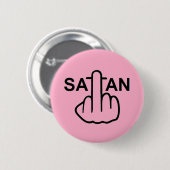 Button Satan Gedreht (Vorne & Hinten)