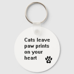 Button-Schlüsselanhänger - Katzenquote Schlüsselanhänger