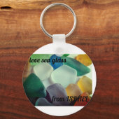 Button Schlüsselanhänger Liebe Seeglab von ISRAEL (Vorderseite)