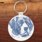 Button-Schlüsselanhänger Schlüsselanhänger (Vorderseite)