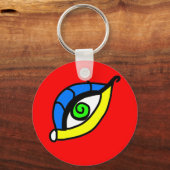 Button-Schlüsselanhänger Schlüsselanhänger (Vorderseite)