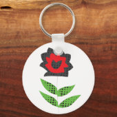 Button-Schlüsselanhänger Schlüsselanhänger (Vorderseite)