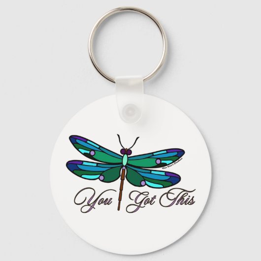 Button-Schlüsselanhänger - Sie haben dies Got Schlüsselanhänger (Vorderseite)