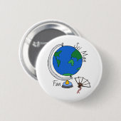 Button "Sci Man Fan"/ (Vorne & Hinten)