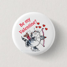 Button - Sei mein Valentine?