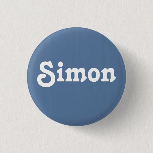 Button Simon (Vorderseite)
