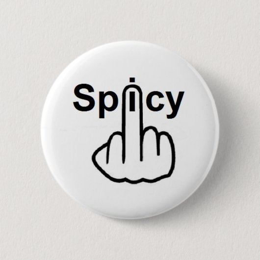 Button Spicy Gedreht (Vorderseite)