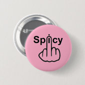 Button Spicy Gedreht (Vorne & Hinten)