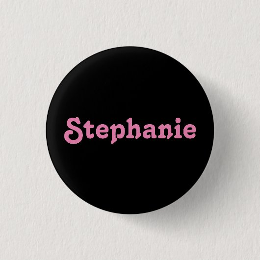 Button Stephanie (Vorderseite)