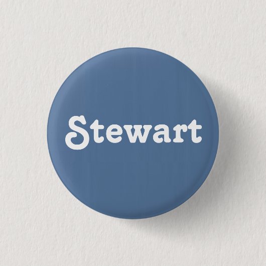 Button Stewart (Vorderseite)