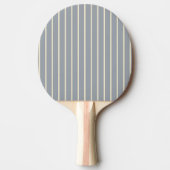 Button Striping Dove Graue Ping Pong Paddel Tischtennis Schläger (Vorderseite)