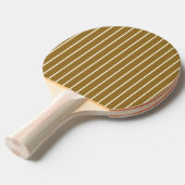 Button-Striping Warme Wüstenfarbe Tischtennis Schläger (Vorderseite)