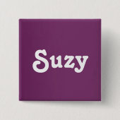 Button Suzy (Vorderseite)