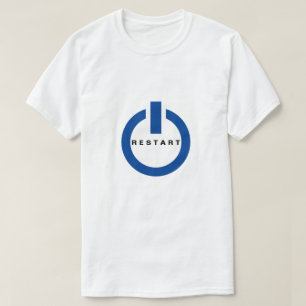 Button-T - Shirt neu starten