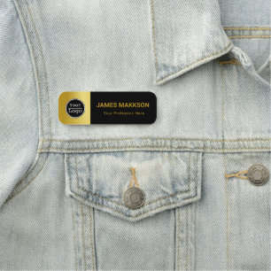 Button-Tag des benutzerdefinierten Mitarbeiters od Namensschild