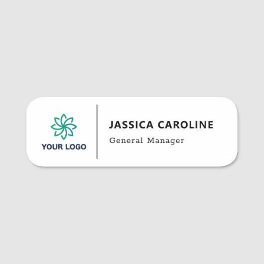 Button-Tag des benutzerdefinierten Mitarbeiters od Namensschild (Vorderseite)