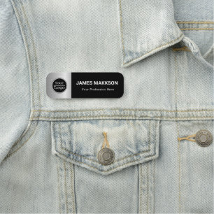 Button-Tag des benutzerdefinierten Mitarbeiters od Namensschild