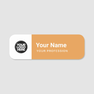 Button-Tag des benutzerdefinierten Mitarbeiters od Namensschild
