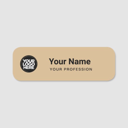 Button-Tag des benutzerdefinierten Mitarbeiters od Namensschild (Vorderseite)