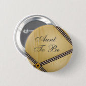 Button Tanten-To Be Bumble Bee (Vorne & Hinten)