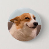 Button-Taste für Corgi Meme Button (Vorderseite)