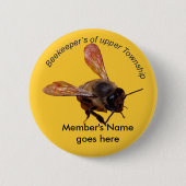 Button - Template BeeKeeper Club (Vorderseite)