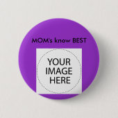 Button Template The MUSEUM Zazzle Geschenke (Vorderseite)